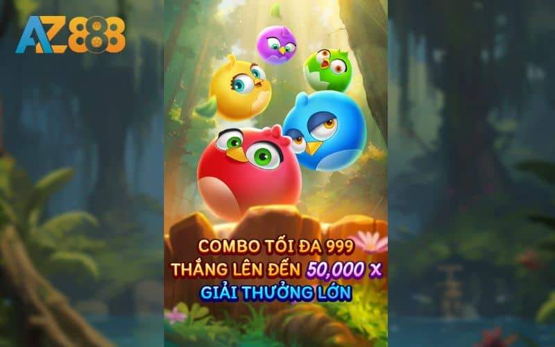 Tiệc chim chóc là trò chơi nổ hũ săn thưởng tại AZ888