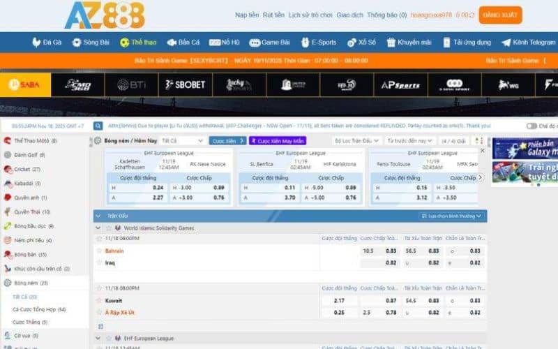 Các bước tham gia cá cược bóng nước tại AZ888