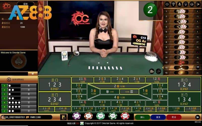 Các cửa đặt cược trong Fantan online tại AZ888 Các cửa đặt cược trong Fantan online tại AZ888