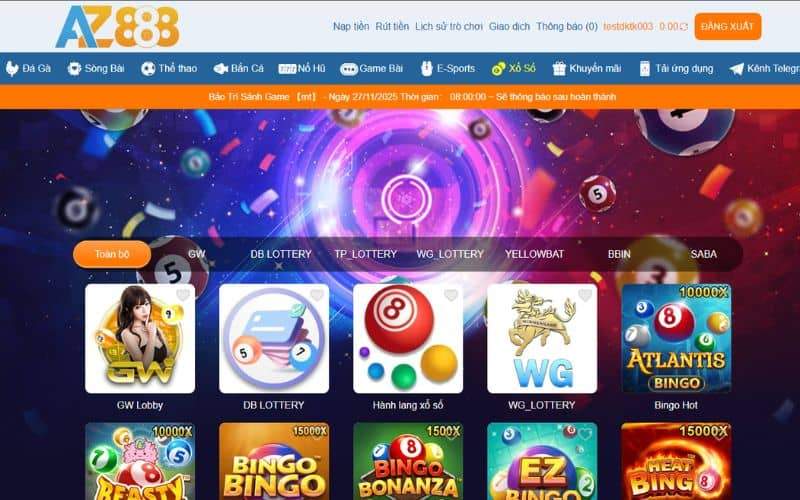 Hướng dẫn các bước đặt cược số đề Việt Nam tại AZ888